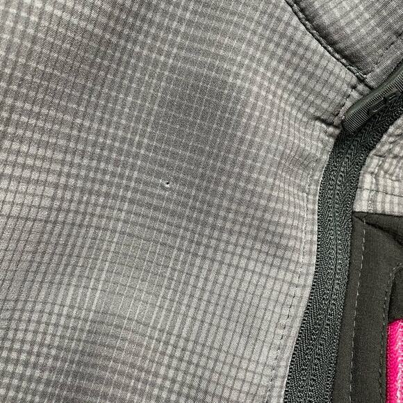 CB Sports Full Zip Performance Jacket Mock Neck Charcoal Women M Gorp Outdoor - Picture 10 of 13